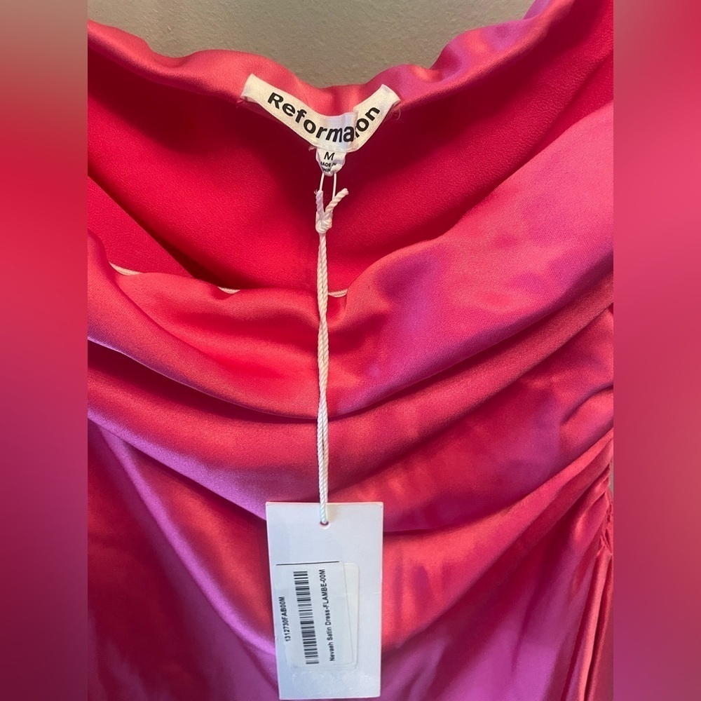- Reformation Neveah Flambé dress- size M $278 - Picture 10 of 12